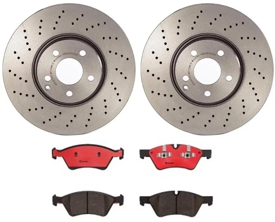 Brembo Kt00302 Brake Pad And Rotor Combo Kit 1