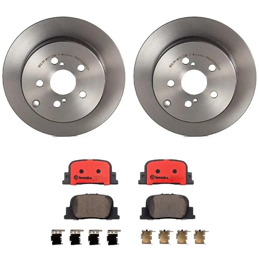 Brembo Brake Kit – Complete Pad And Rotor Set For Oem+ Stopping Power 1
