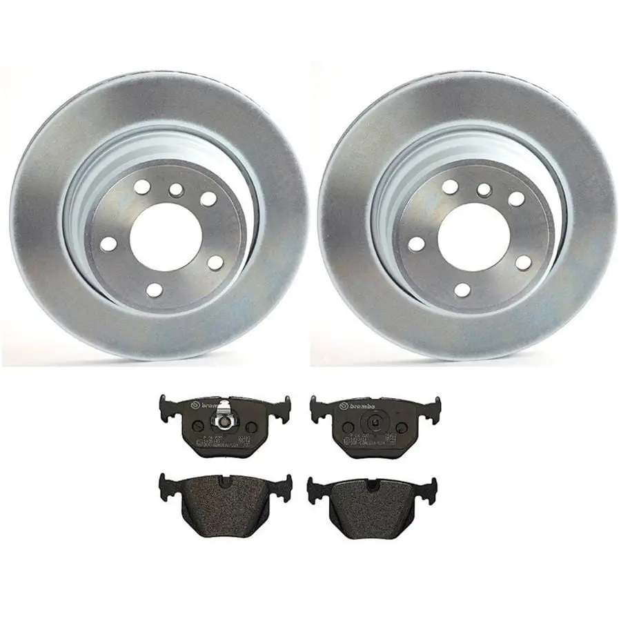 Brembo Premium Brake Kit – Slotted Rotors & Ceramic Pads (Kt04466) 1
