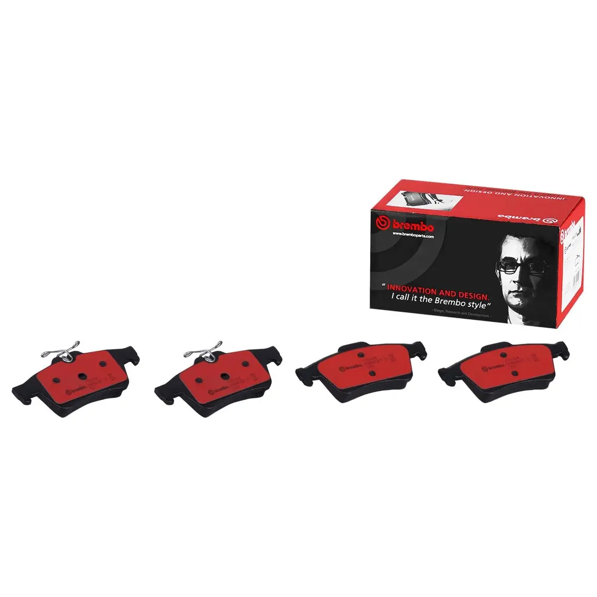 Brembo Ktx4078 Premium Brake Pad And Rotor Replacement Kit 2