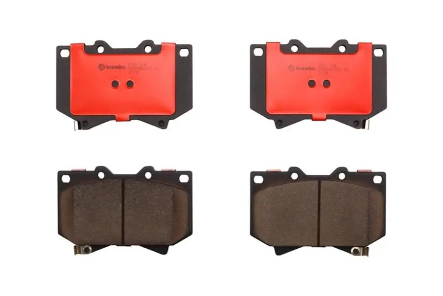 Brembo Nao Ceramic Brake Pads — Quiet, Low-Dust Performance Friction Material (P83118N) 1