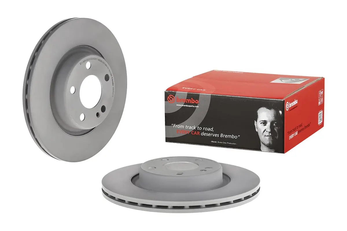 Brembo 09.D533.13 Uv-Coated Premium Brake Rotors 1