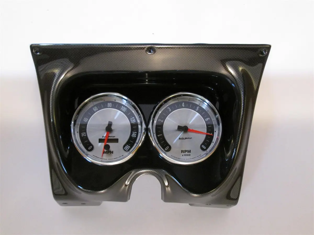 Classic Thunder Road Dash Panel With Autometer Gauges 101670873 1