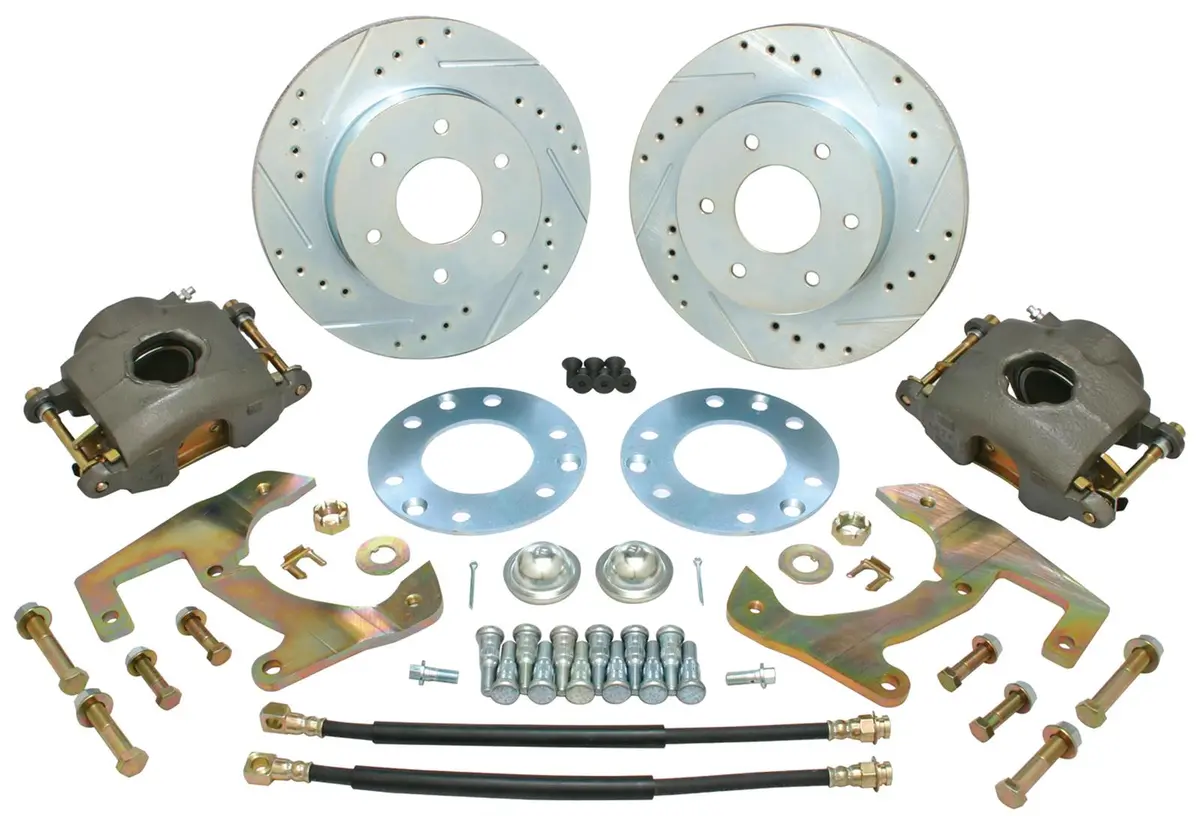 Classic Performance Ford Stock-Height Disc Brake Conversion Kit – Bolt-On Upgrade 1