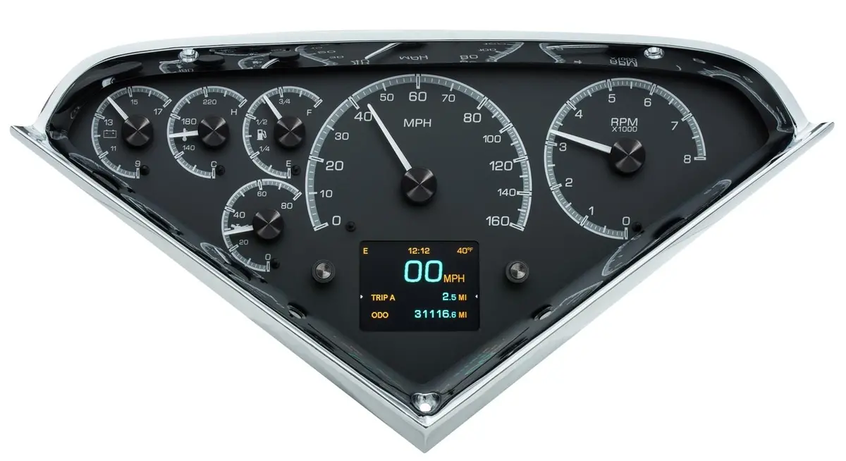 Dakota Digital Hdx Analog Gauge Cluster – Direct-Fit Custom Dashboard System 1