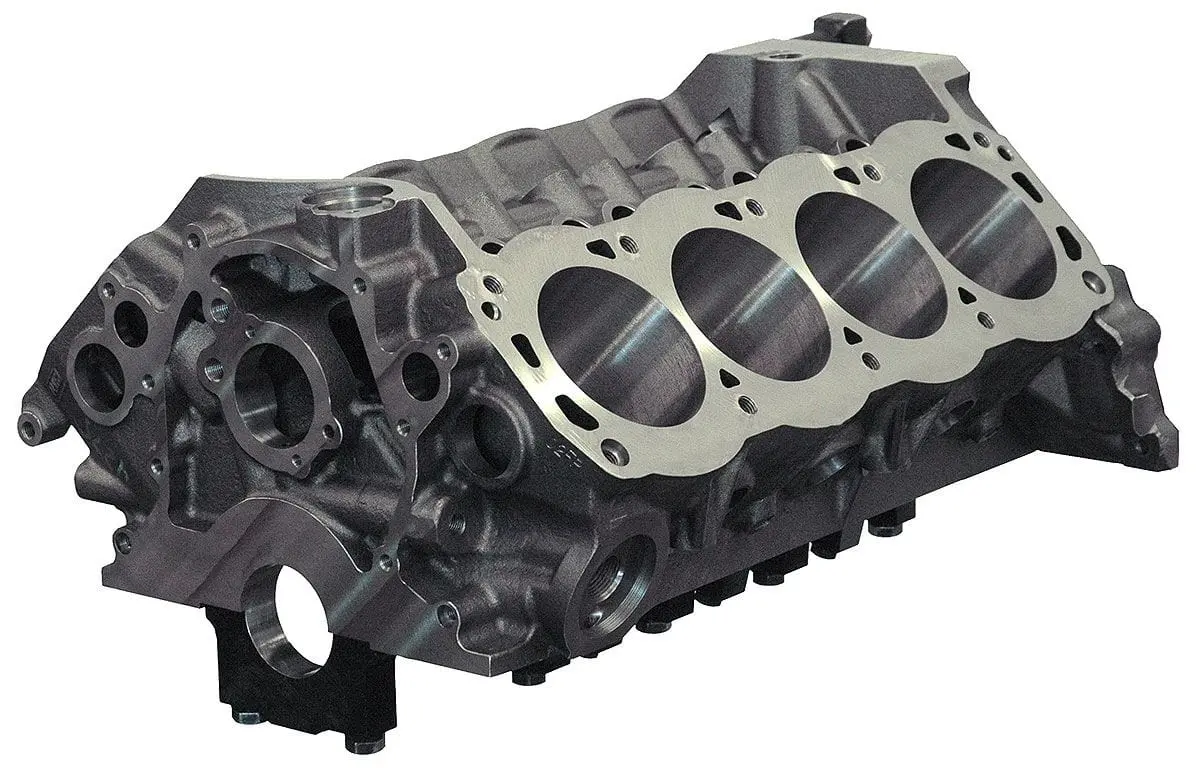 Ford Windsor Shp Engine Block – 4.000" Bore, 302W Main Caps, 8.200" Deck Height 1