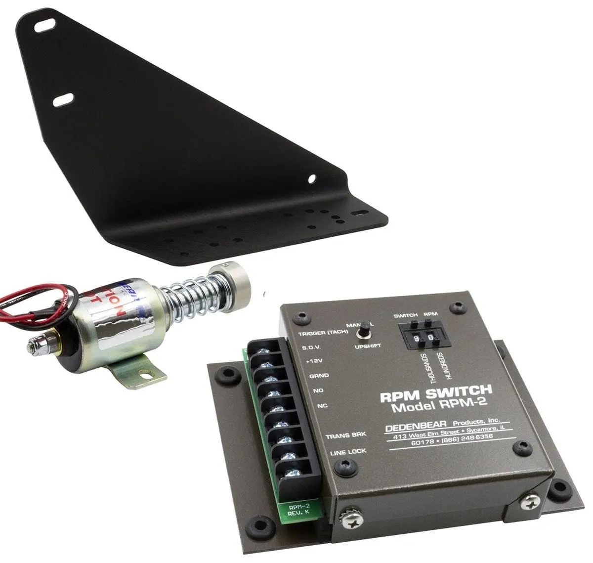 Solenoid-Actuated 5-Speed Race Shifter — De-Ss5Rpm Electronic Control Unit 1