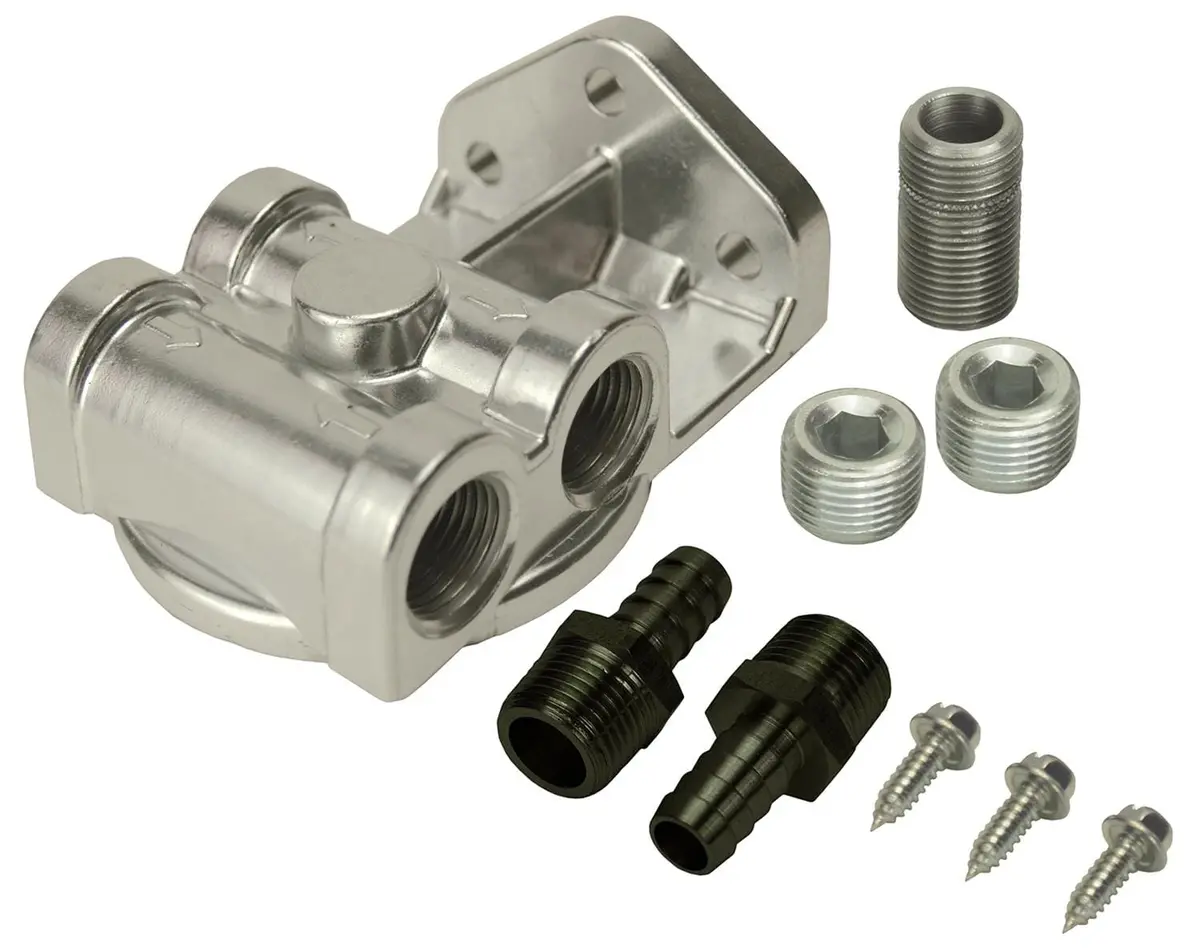Derale Remote Oil Filter Mounting Bracket — 15729 1