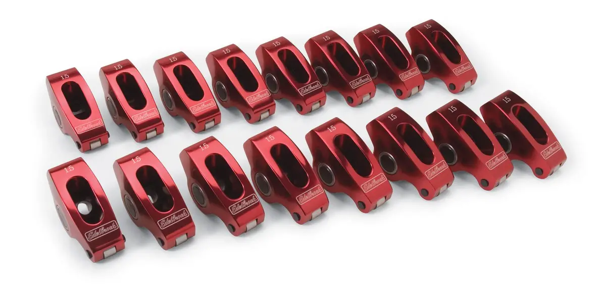 Edelbrock Aluminum Roller Rocker Arms – Lightweight Performance Set 77760 1