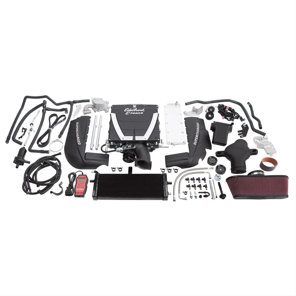 Edelbrock E-Force Supercharger Kit – Street-Legal C6 Corvette Stage 1 Boost System 1