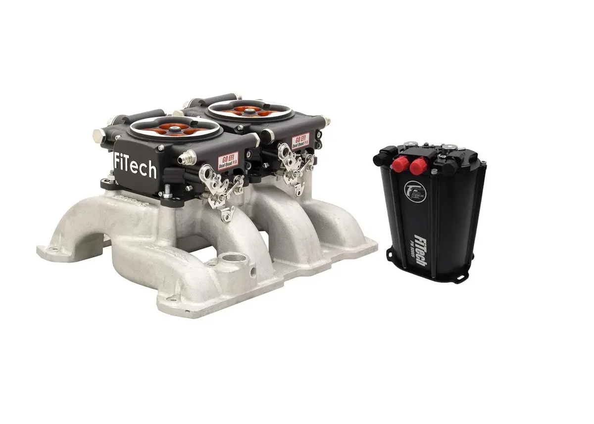 Fitech Go Efi Dual-Quad 1200 Hp Fuel Injection System With Power Adder Support 1