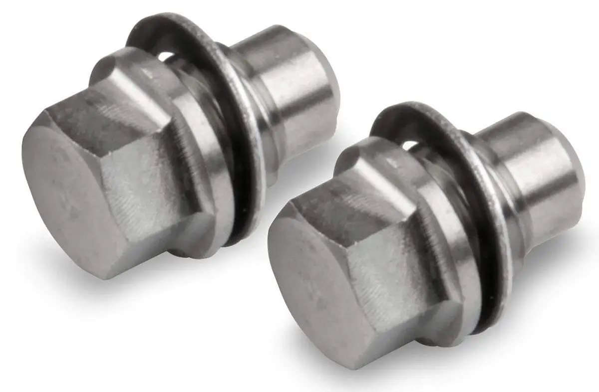 Fuel Bowl Drain Plug Kit – Aluminum Replacement Assembly With O-Rings (Ho26-146) 1