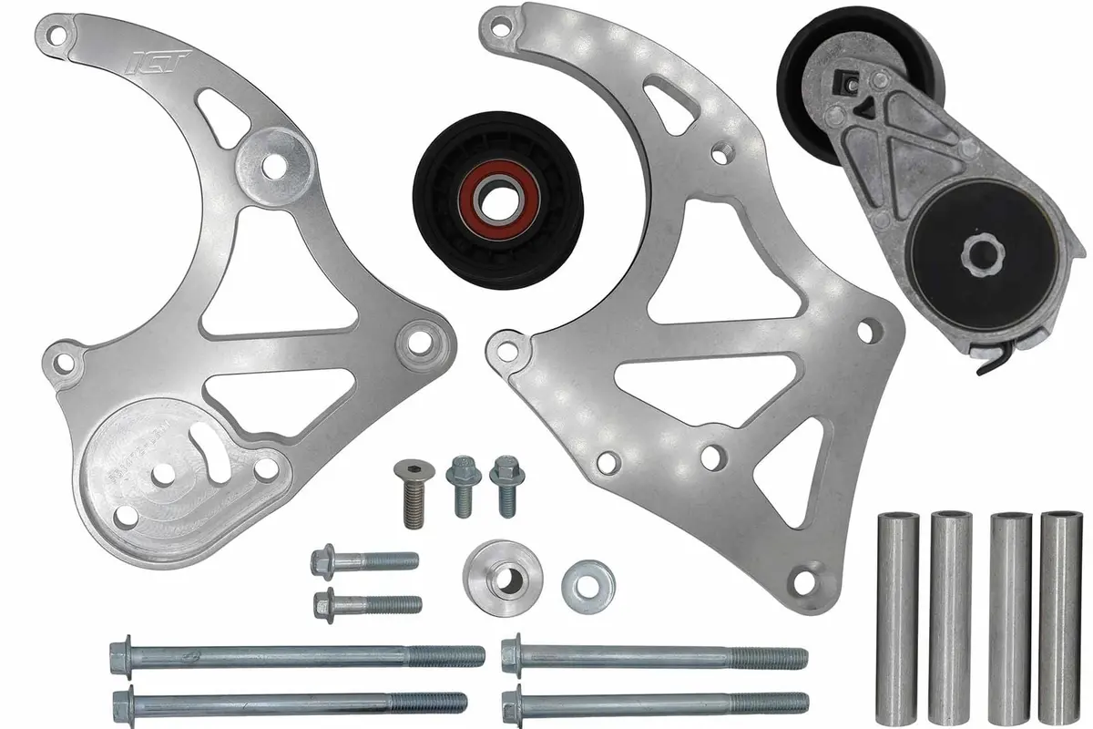Ict Billet 551472Ls0-2 A/C Compressor Mounting Bracket 1