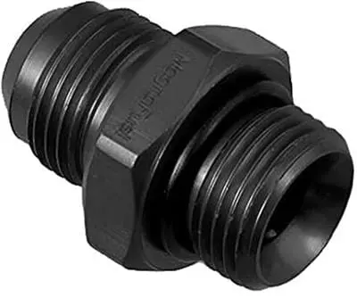 Magnafuel An Flare-To-Straight Fitting Adapter – Black Mp-3018-Blk 1