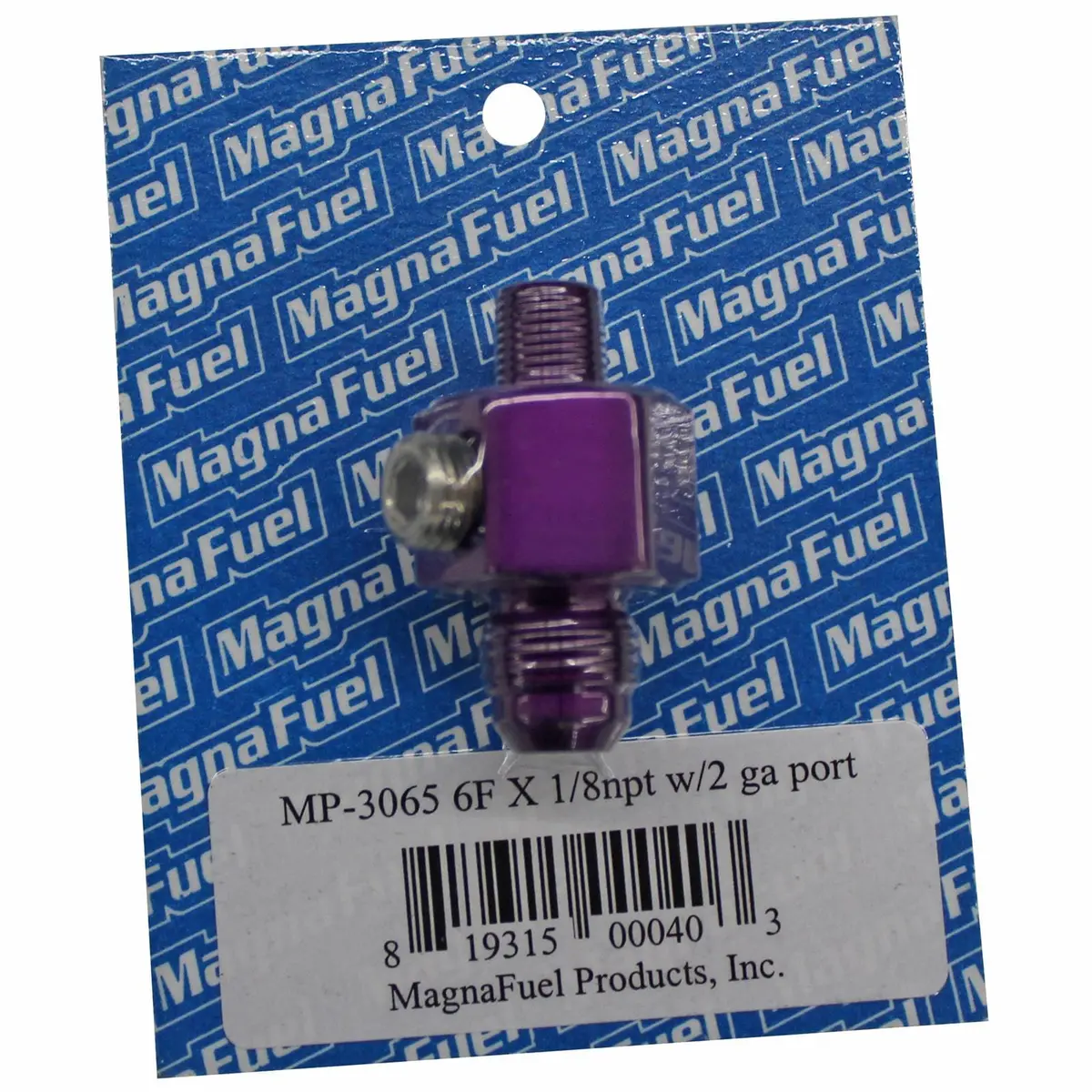Magnafuel Mp-3065 Pressure Gauge Adapter For Fuel Systems 1