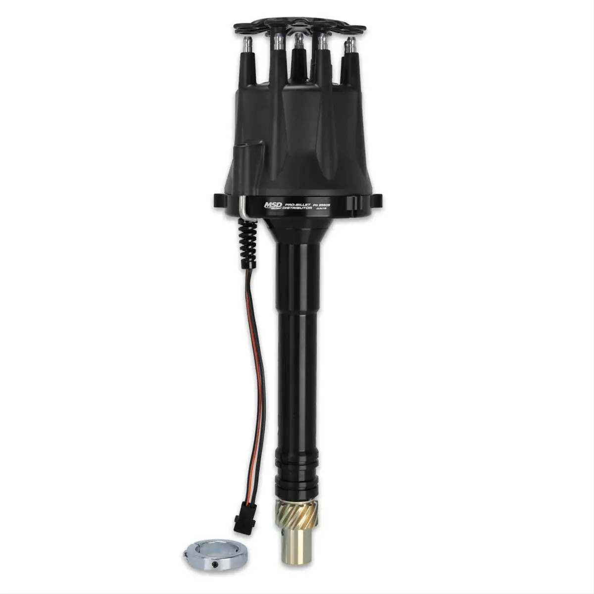 Msd Pro-Billet Distributor With Locked-Out Timing 85505 1