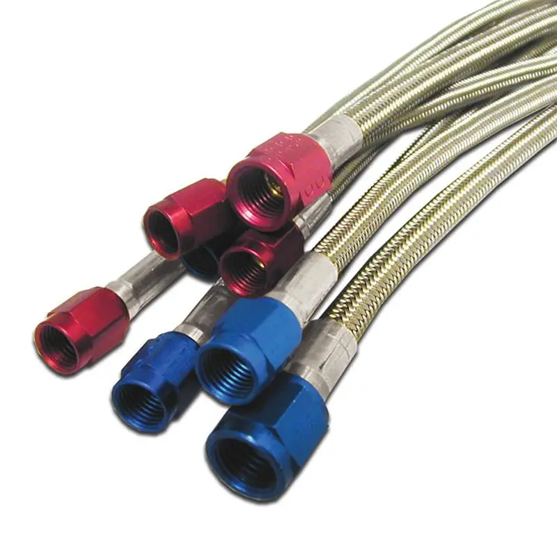 Nitrous Express Stainless Braided An Hose – 10009, High-Pressure Rated 1