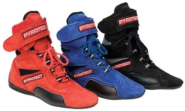 Red Ankle-High Racing Shoes – Size 13 (Pyx44130) 1
