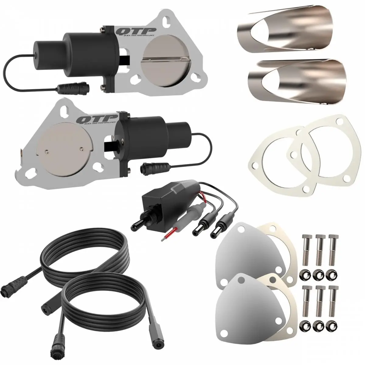 Quick Time Electric Exhaust Cutouts – Qtec55Diy, Diy-Install Performance Mod 1