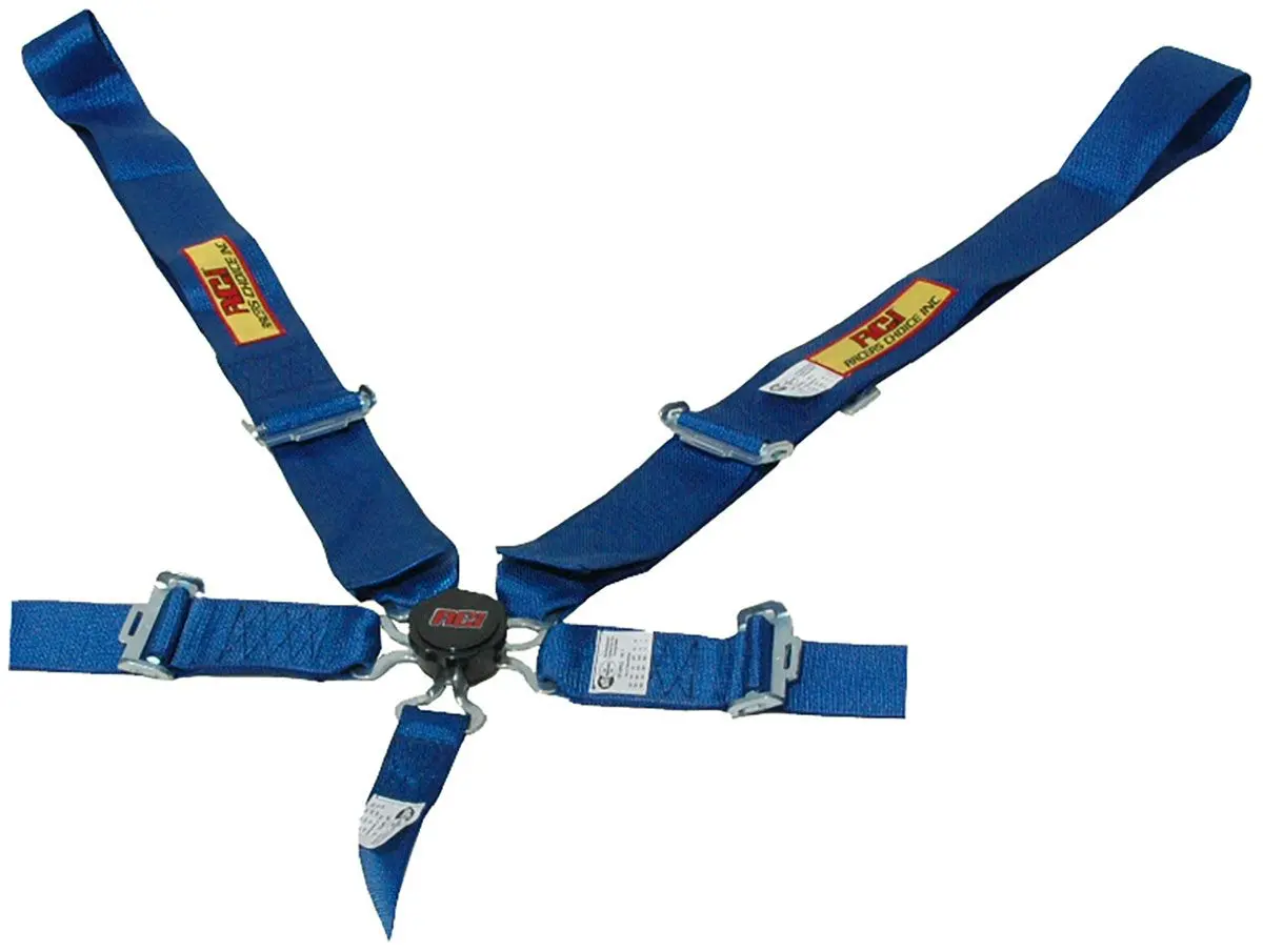 Rci 5-Point Cam-Lock Racing Harness – 3" Blue Belt (Rci9210Cc) 1