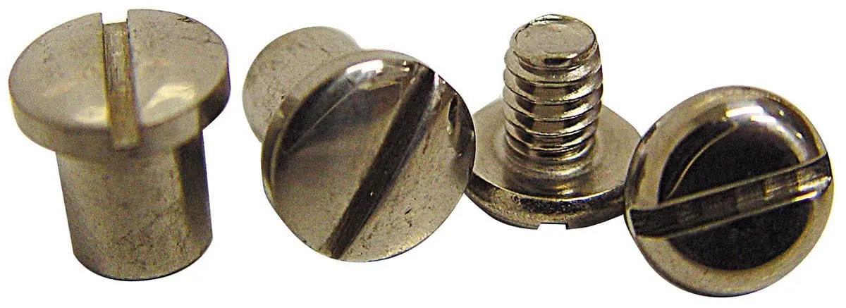 Vintique Polished Stainless Steel Pivot Bolt And Nut Kit Via-45475-Ss 1