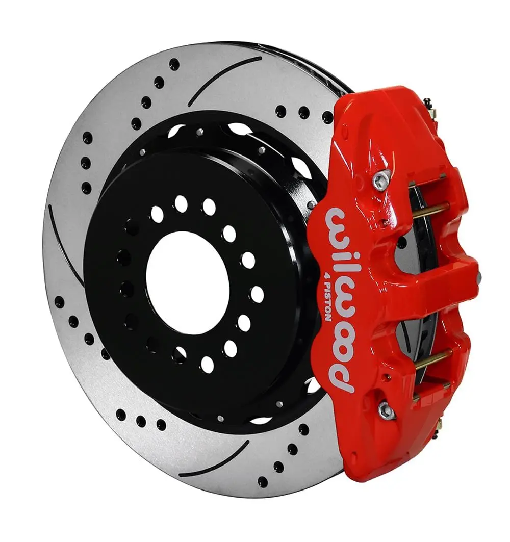 Wilwood Aero4 Rear Big Brake Kit – Aerodynamic Carbon-Ceramic Compatible Setup 1