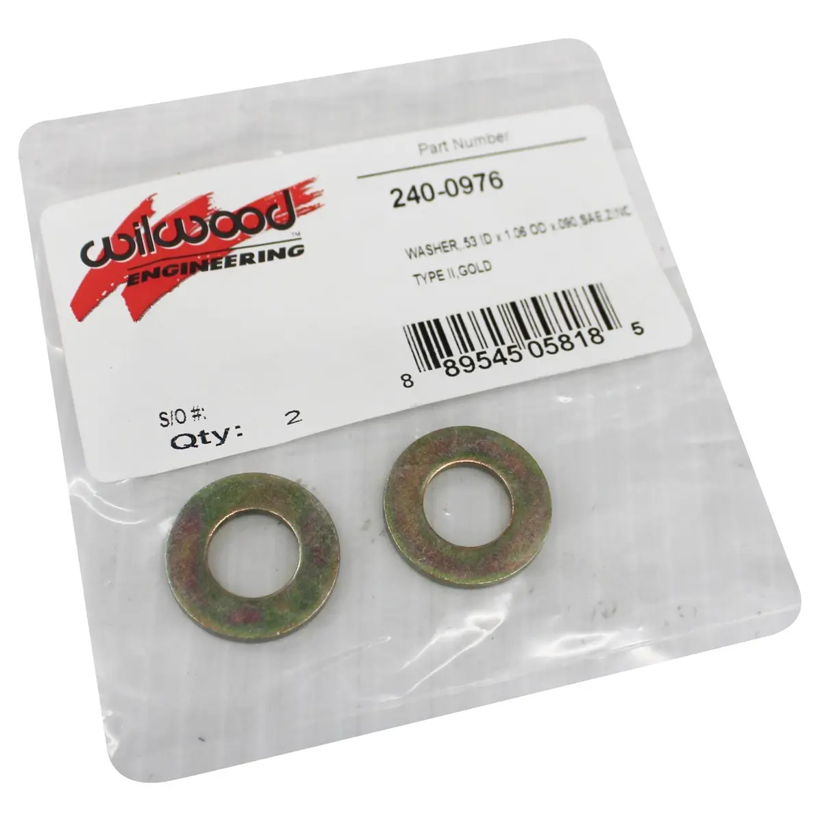 Wilwood Brake Hardware Replacement Kit — 240-0976 1