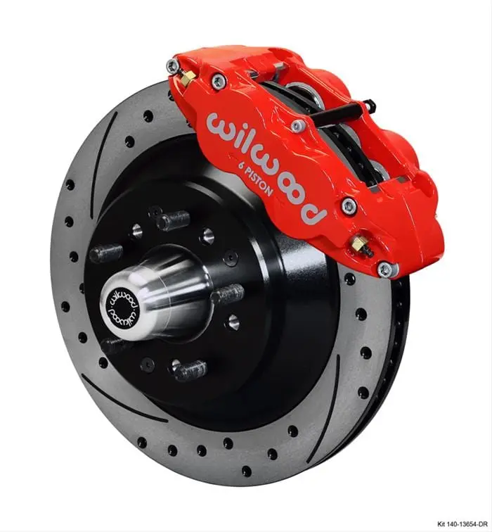 Wilwood Forged Superlite 6R Narrow Front Big Brake Kit – 140-13654-Dr 1